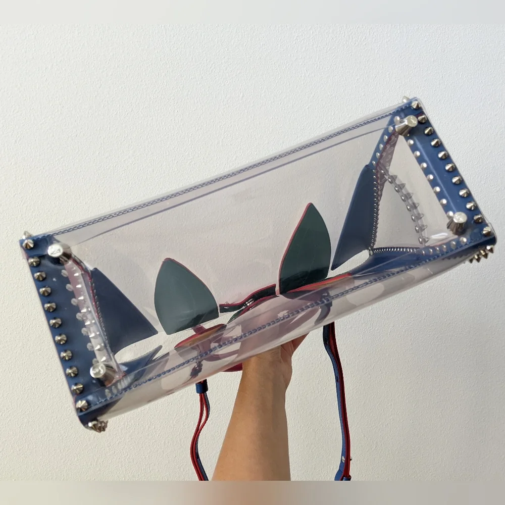 Christian Louboutin Paloma Clear PVC Bag